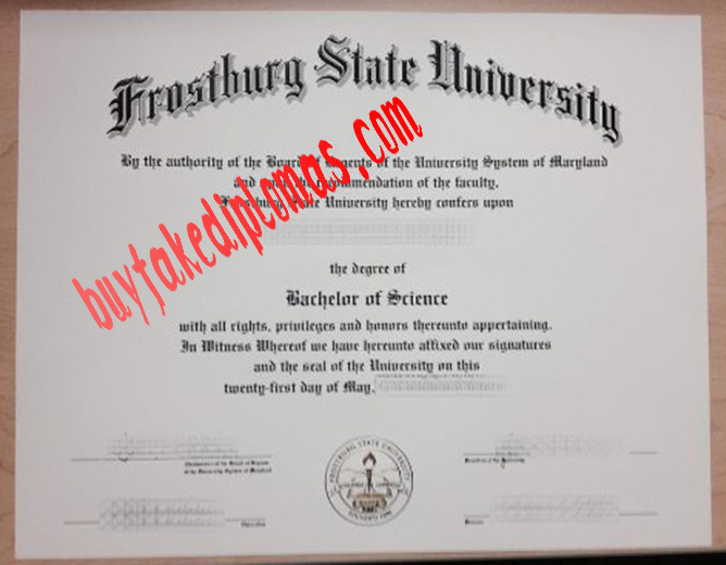 Frostburg State University fake degree