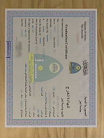 Republic of Yemen Taiz University fake diploma