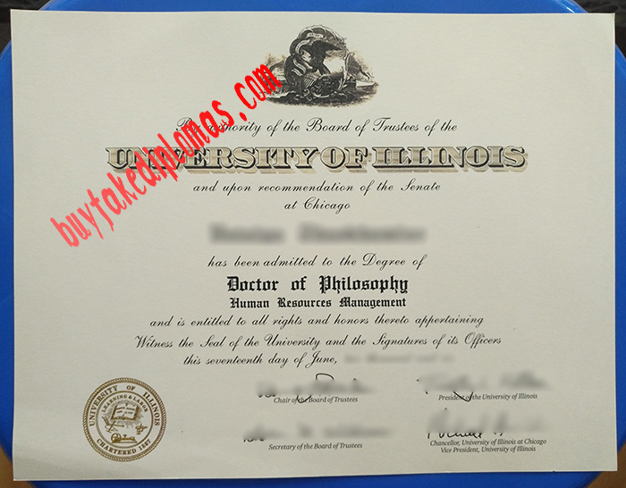 University of Illinois at Chicago fake diploma