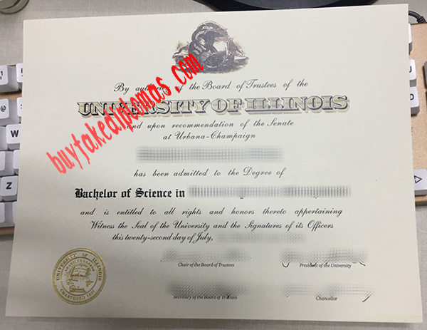 University of Illinois at Urbana-Champaign diploma