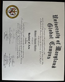 University of Maryland Global Campus fake degree