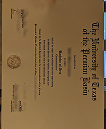 University of Texas Permian Basin fake diploma