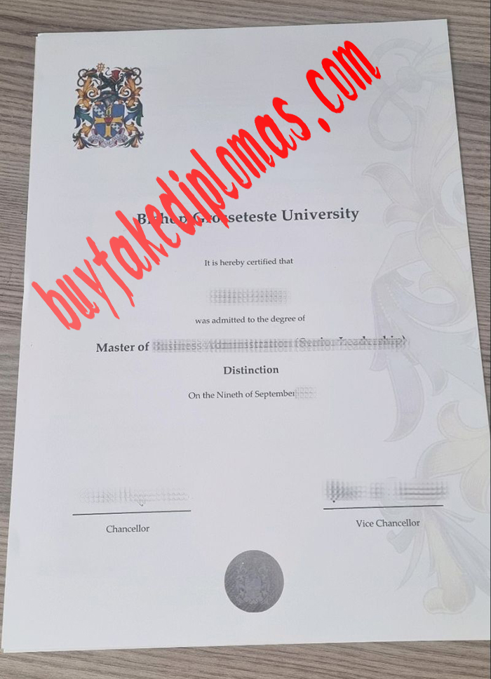 Bishop Grosseteste University fake diploma