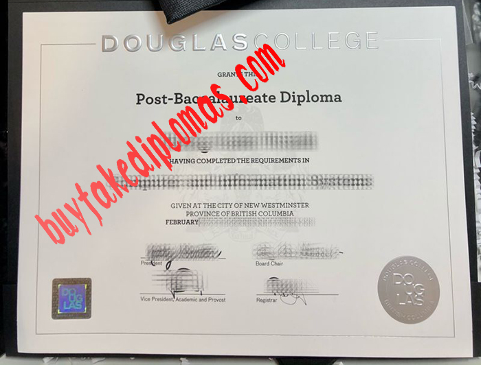 Douglas College fake diploma