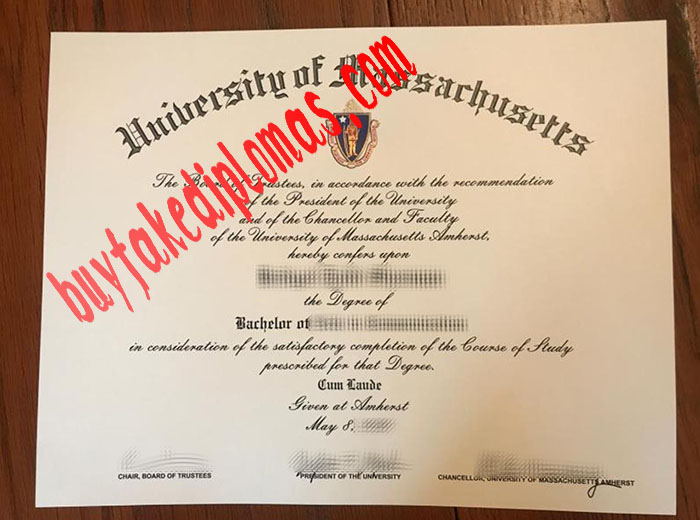 UMass Amherst fake diploma