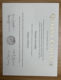 Queens College fake diploma