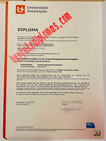 Universiteit Antwerpen fake diploma
