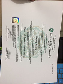 De La Salle University fake diploma